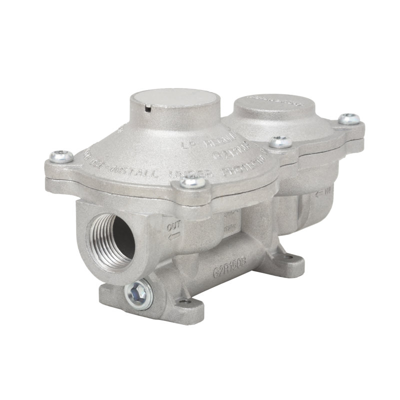 Flame King 2Stage Propane Gas RV Regulator with Rain Cover Wayfair